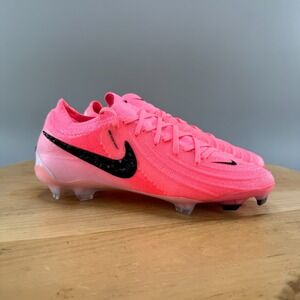 Mens 4 / Womens‎ 5.5 - Nike Phantom GX II Elite FG P Soccer Cleats Sunset Pulse